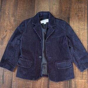 Wonder Kids Dark Navy Corduroy Kids Blazer